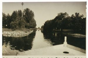  Warschausee, Einfahrt in den Kanal zum Spirdingsee Masurische Seen