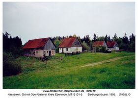 Nassawen, Ort mit Oberförsterei, Kreis Ebenrode  