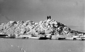  Kurisches Haff, Eisberge auf dem Haff, II Kurisches Haff