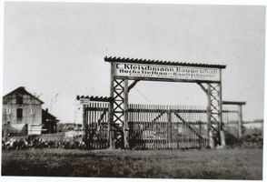 Tannenwalde Stadtkr. Königsberg, Stadtkreis Königsberg Tannenwalde Stadtkr. Königsberg, Baugeschäft C. Kleischmann Танненвальде, городской округ Кёнигсберг, строительная контора Ц. Кляйшманна