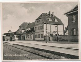 Gehlenburg, Kreis Johannisburg Gehlenburg, Bahnhof 