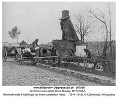 Hardteck, Ort und Bahnstation, Kreis Goldap  