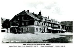 Bischofsburg, Stadt, Kreis Rößel 