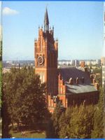 Königsberg (Pr.), Stadtkreis Königsberg Oberhaberberg Königsberg - Kaliningrad, Kath. Kirche zur heiligen Familie, jetzt Konzerthalle II Königsberg, Stadtteil Haberberg (südlich des Alten Pregels)