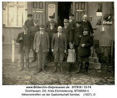 Grünhausen, Ort, Kreis Elchniederung 