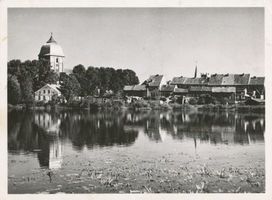Passenheim, Stadt, Kreis Ortelsburg Passenheim, Ortsansicht II 
