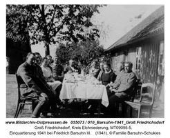 Groß Friedrichsdorf, Kreis Elchniederung 