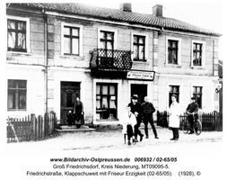 Groß Friedrichsdorf, Kreis Elchniederung Friedhofstraße