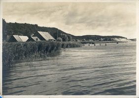 Narmeln, Kreis Elbing Narmeln, Am frischen Haff bei Narmeln 
