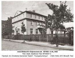 Tilsit, Stadt, Stadtkreis Tilsit Fabrikstraße 43