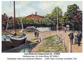 Kahlberg-Liep, Ort, Kreis Elbing  