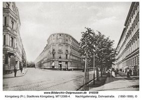 Königsberg (Pr.), Stadtkreis Königsberg Nachtigallensteig