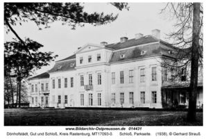 Dönhofstädt, Gut und Schloß, Kreis Rastenburg 