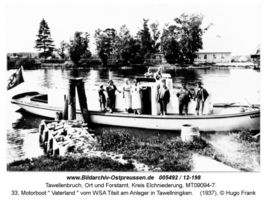 Tawellenbruch, Ort und Forstamt, Kreis Elchniederung 