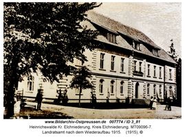 Heinrichswalde Kr. Elchniederung, Kreis Elchniederung Friedrichstraße  Elchniederung, Ksp.Heinrichswalde, Verwaltung