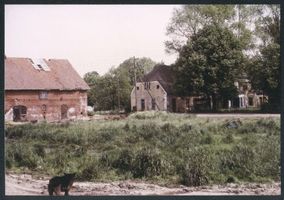 Popehnen, Kreis Wehlau Popehnen, Hofplatz und Wohnhaus Попенен, двор и жилой дом