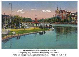 Königsberg (Pr.), Stadtkreis Königsberg  Königsberg, Schloßteich