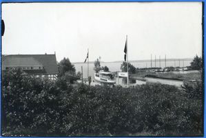 Lötzen, Stadt, Kreis Lötzen Lötzen, Dampferanlegestelle und Jugendherberge II 