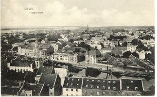 Memel, Stadt, Stadtkreis Memel Memel, Totalansicht III 