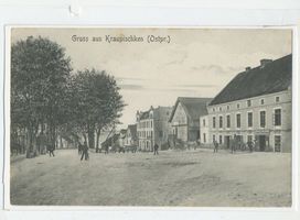 Breitenstein (Ostpr.), Ort, Kreis Tilsit-Ragnit Kraupischken (Ort), Ortsstraße Краупишкен (местечко), местная улица