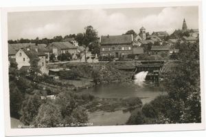 Wormditt, Kreis Braunsberg Wormditt, Partie an der Drewenz I 