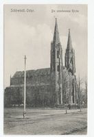 Schirwindt, Stadt, Kreis Schloßberg Schirwindt, Die zerstörte Kirche V Ширвиндт, разрушенная церковь, V