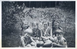 Lochstädt, Kreis Samland Lochstädt, Seeheilstätte für Kinder, Kindergruppe V 