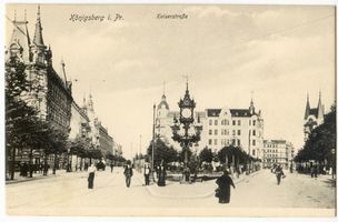 Königsberg (Pr.), Stadtkreis Königsberg Kaiserstraße Königsberg, Kaiserstraße XIV Кёнигсберг, Кайзерштрассе, XIV