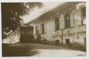 Obrotten, Kreis Samland Obrotten, Gutshaus, Hofseite rechts 