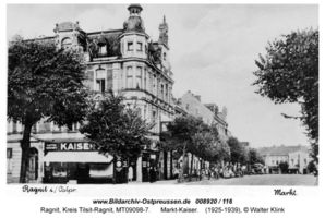 Ragnit, Kreis Tilsit-Ragnit Marktplatz 7  