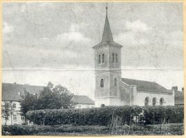 Gumbinnen, Stadt, Kreis Gumbinnen Gumbinnen, Salzburger Kirche, links die Salzburger Anstalten 