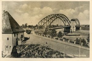 Ruß, Kreis Heydekrug Ruß, Petersbrücke II Русс, мост Петерса, II