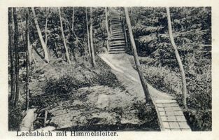 Neukuhren, Kreis Samland Neukuhren, Lachsbach mit Himmelsleiter 