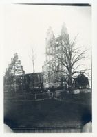 Groß Engelau, Kreis Wehlau Groß Engelau, Kirche, ausgebrannt Erster Weltkrieg