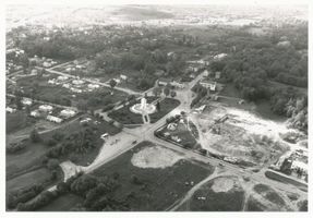 Schloßberg, Kreisstadt, Kreis Schloßberg Schlossberg, Ortsansicht - Luftbild VI 