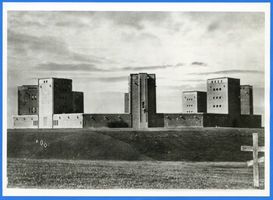 Hohenstein Kr. Osterode, Stadt, Kreis Osterode Hohenstein i. Ostpr., Reichsehrenmal Tannenberg Gesamtansicht V Hohenstein, Tannenberg-Nationaldenkmal