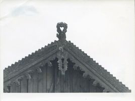 Brennen, Kreis Johannisburg Brennen, Giebelzier 