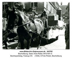 Bischofsburg, Stadt, Kreis Rößel 