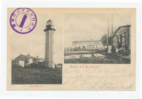 Brüsterort, Kreis Samland Brüsterort, Leuchtturm Samländische Steilküste