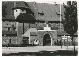 Marienburg, Westpr., Kreis Marienburg Marienburg i. Westpr., Mittelschloß, Eingartstor Marienburg, Schloß