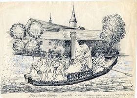 Königsberg (Pr.), Stadtkreis Königsberg Königsberg (Pr.), Dominsel mit alter Universität, umrundet vom  Holden Gefolge  Königsberg, Universität