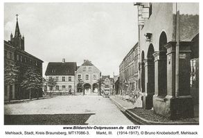 Mehlsack, Stadt, Kreis Braunsberg 