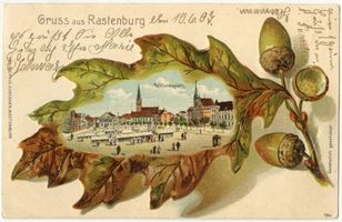 Rastenburg, Stadt, Kreis Rastenburg Rastenburg, Wilhelmsplatz II 