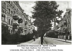Tilsit, Stadt, Stadtkreis Tilsit Lindenstraße