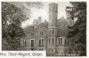 Güldengrund, Kreis Tilsit-Ragnit Güldengrund, Schloß Kattenhof Гюльденгрунд, замок Каттенхоф