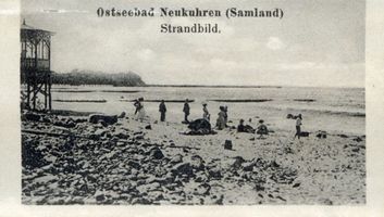 Neukuhren, Kreis Samland Neukuhren, Strandleben II Нойкурен, жизнь на пляже II