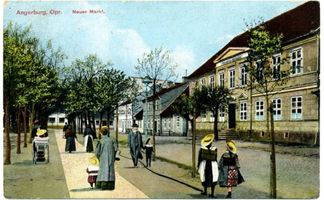 Angerburg Kr. Angerburg, Stadt, Kreis Angerburg Neuer Markt