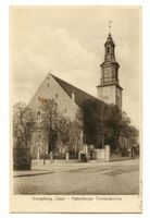 Königsberg (Pr.), Stadtkreis Königsberg Brandenburger Tor Straße Königsberg (Pr.), Haberberger Trinitatiskirche Königsberg, Haberberger Trinitatiskirche