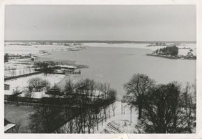 Ortelsburg, Stadt, Kreis Ortelsburg Ortelsburg, Blick auf den Haussee von der Stadt aus II Ортельсбург, вид на Хаусзее со стороны города, II