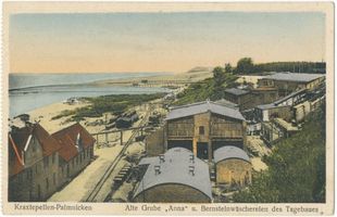 Palmnicken, Kreis Samland Palmnicken-Kraxtepellen, Bernsteingrube Anna II Пальмникен-Кракстепеллен, янтарная шахта «Анна», II